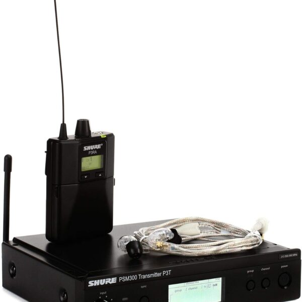 Shure P3TRA215CL Sistema de monitor intrauditivo inalámbrico - Banda J13