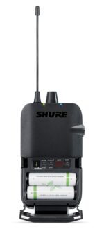Shure P3R Receptor inalámbrico Bodypack para sistemas de monitoreo personal PSM300 - Banda G20