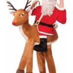 Disfraz de Santa Ride A Reindeer Forum Novelties F74028 Talla Única para Hombre