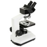 Celestron Celestron Labs - Microscopio compuesto de cabeza binocular - Aumento de 40-2000x - Etapa mecánica ajustable -