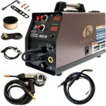 Lotos Mig175 soldadora Mig de 175 AMP (2 versiones - con o sin pistola de carrete) ambas incluyen máscara, cables sólido