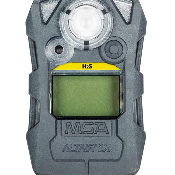 MSA 10154076 ALTAIR 2X Detector de gas único - (H2S-LC) Sulfuro de hidrógeno de baja concentración (Baja: 5ppm, Alto: 10