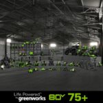 Batería de Ion de Litio Greenworks GBA80400 80V 4.0 Ah