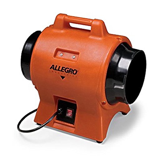 Ventilador Industrial Axial Allegro Industries 9539-12 12 Pulgadas 1 HP 2180 CFM 115V Monofásico Certificado CSA