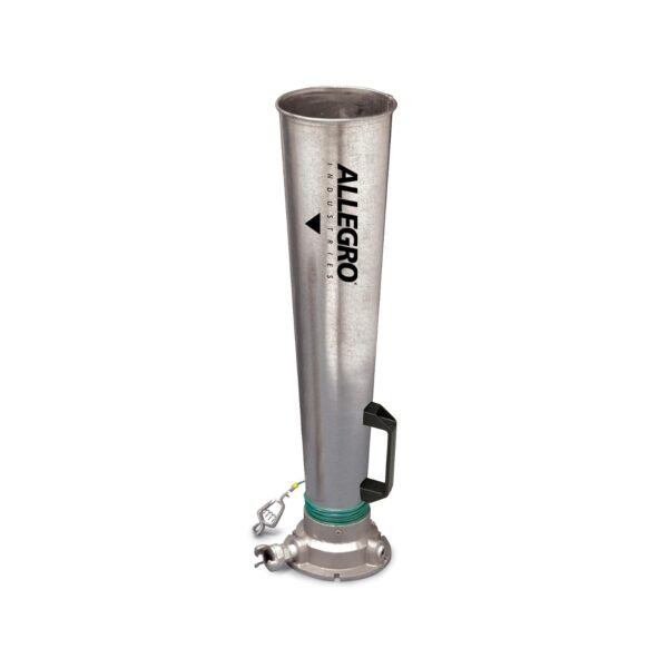 Ventilador Venturi Allegro Industries 9518-03 de Metal 1135 a 1465 CFM Entrada NPT de 1/2 Pulgada Acero Galvanizado