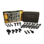 Shure PG ALTA Kit de micrófono de batería de 7 piezas para tocar y grabar bateristas, incluye micrófonos, soportes y cab