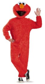 Disfraz Disguise Elmo Prestige Adulto Talla XL 42-46 Rojo Felpa