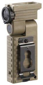 Streamlight 14031 Sidewinder - Linterna militar impermeable LED de 55 lúmenes con (2) pilas alcalinas AA y montaje en E