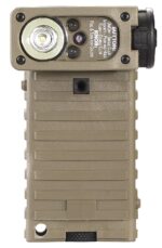 Streamlight 14031 Sidewinder - Linterna militar impermeable LED de 55 lúmenes con (2) pilas alcalinas AA y montaje en E