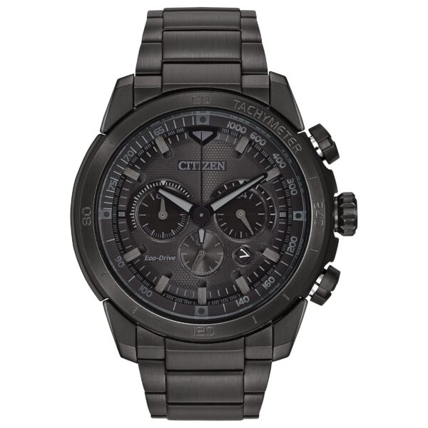 Reloj Citizen Eco-Drive CA4184-81E Hombre Acero Inoxidable Negro Cronógrafo 48 milímetros