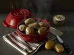 Emile Henry Cocina de cerámica para pan/patatas | Borgoña