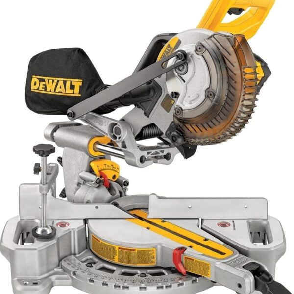DEWALT Sierra ingletadora de 20 V MAX* 7-1/4 pulgadas, inalámbrica (DCS361M1)