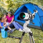 Gskyer Telescopio, telescopios para adultos, telescopio refractor astronómico AZ de 80 mm para niños, astronomía para ad