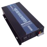Inversor de Corriente WZRELB RBP350012 3500W Onda Sinusoidal Pura 12V DC a 120V AC Pantalla LED Negro