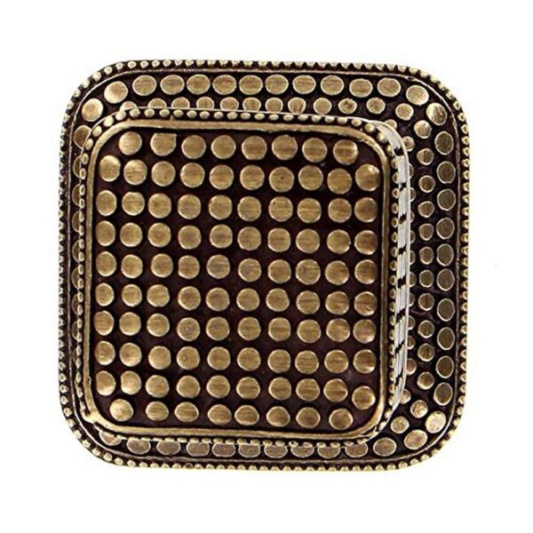 Vicenza Designs DHPA8003-WD-AB Tiziano - Manija de puerta de paso, ancha, latón antiguo