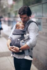 Mochila Portabebés Ergobaby 360 BC360PBLKGRY Gris Carbón Malla de Aire Fresco Talla Única