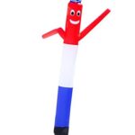 Hombre Inflable Tubo Air Dancers LookOurWay Modelo 11M0200212CS12 3.05 m Rojo Blanco Azul con Soplador