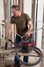 Ridgid 50313 4000 rv Portable Wet Dry aspiradora, 4-Gallon Small Wet Dry Vac con 5,0 Pico HP Motor, Pro – Manguera, asa