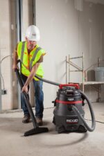 RIDGID 50368 RV2400HF Aspiradora en seco y húmedo, aspiradora de 14 galones con filtración HEPA certificada, motor de 11