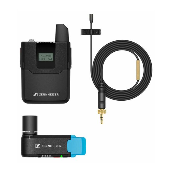 Sennheiser Pro Audio AVX Sistema de micrófono inalámbrico digital - MKE2 Lavalier Pro Set (AVX-MKE2 SET-4-US), 1