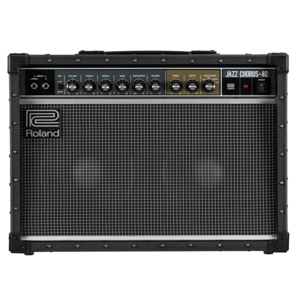 Roland JC-40 Jazz Chorus | Amplificador de guitarra compacto | Tono limpio icónico JC | Efecto de coro espacial dimensio
