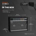 Roland JC-40 Jazz Chorus | Amplificador de guitarra compacto | Tono limpio icónico JC | Efecto de coro espacial dimensio