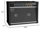 Roland JC-40 Jazz Chorus | Amplificador de guitarra compacto | Tono limpio icónico JC | Efecto de coro espacial dimensio