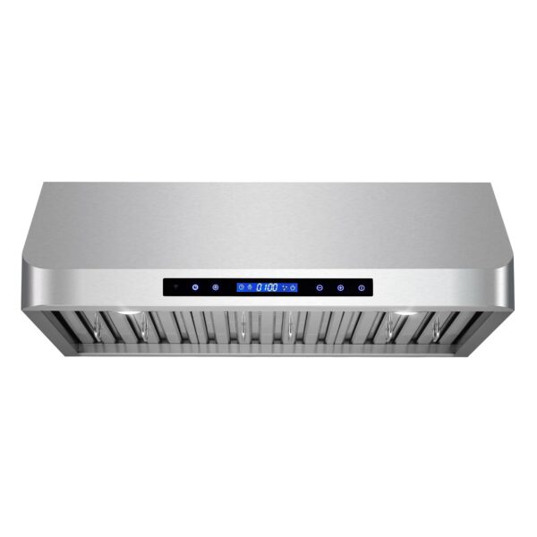 COSMO COS-QS75 Campana extractora bajo gabinete de 30 pulgadas, colección Haven, 500 CFM, canalizada, controles táctiles