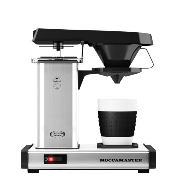 Technivorm Moccamaster 69212 Cup One, cafetera de una taza, 10 onzas, plata pulida