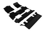 Tapete Kagu 3D MAXpider L1CH06801509 Negro Ajuste Personalizado para Chevrolet Tahoe 7 Asientos 2015-2020 Filas R1 R2 R3
