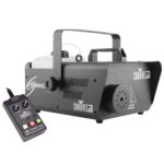Máquina de humo CHAUVET DJ 1600 compacta con temporizador remoto y apagado automático