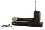 Shure BLX1288/CVL Sistema de Micrófono Inalámbrico - Vida de Batería de 14 Horas, Alcance de 300 pies, UHF | Incluye Mic
