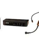 Shure BLX14/SM31 - Sistema de micrófono inalámbrico para fitness y aeróbicos - Vida útil de batería de 14 horas, rango d