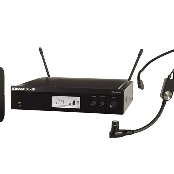 Shure BLX14R/SM35 Sistema de micrófono inalámbrico - Vida de batería de 14 horas, rango de 300 pies, UHF | Micrófono de