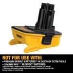 Kit Adaptador de Batería DEWALT DCA2203C 20V MAX para Herramientas de 18V