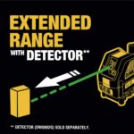 DeWalt 12 V Cruz láser de línea