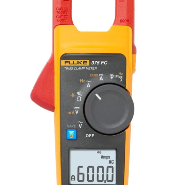 Fluke - Abrazadera inalámbrica FLUKE-375 FC 4695932 375 FC 600A Ac/Dc TRMS