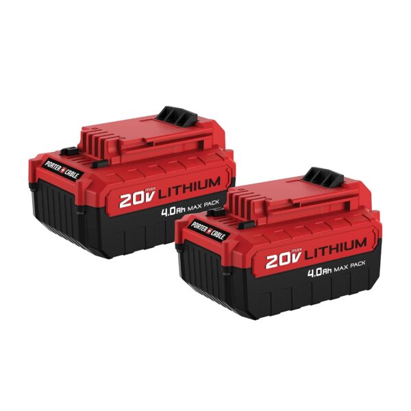 Batería de Litio PORTER-CABLE PCC685LP 20V MAX 4.0 Ah Paquete de 2
