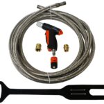 Manguera para Jardín Lamons SSGHT.500x25 Acero Inoxidable Trenzado 25 Pies Diámetro 1/2 Pulgada