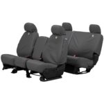 Funda de Asiento Carhartt SeatSaver Covercraft SSC2476CAGY Fila Delantera para Ram Tejido de Pato Grava