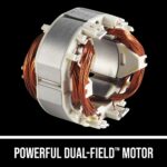 Skilsaw SPT70WM-01 Sierra circular ligera de magnesio SAWSQUATCH de 15 amperios, 10-1/4 pulgadas, plateada