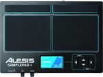 Alesis Sample Pad 4 - Instrumento compacto de percusión y activador de muestras con 4 almohadillas sensibles a la veloci