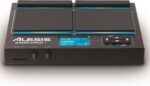 Alesis Sample Pad 4 - Instrumento compacto de percusión y activador de muestras con 4 almohadillas sensibles a la veloci