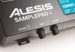 Alesis Sample Pad 4 - Instrumento compacto de percusión y activador de muestras con 4 almohadillas sensibles a la veloci
