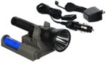 Streamlight 74536 Strion HPL Linterna compacta recargable de 615 lúmenes con cargador de 120V/100V AC/12V CC, negro