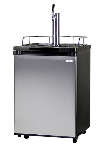 Kegco K209B-1 despachador y enfriador de cerveza de barril estándar, Acero inoxidable