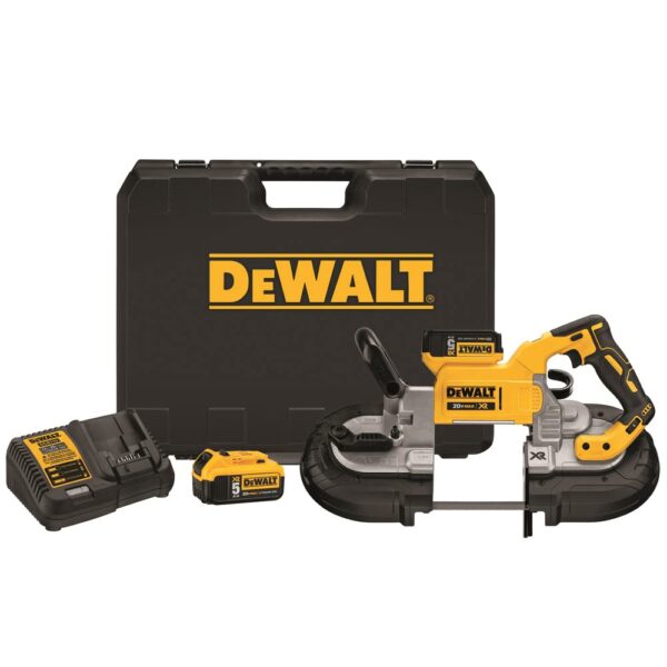 DEWALT DCS374P2 Kit de sierra de banda de corte profundo máximo de 20 V