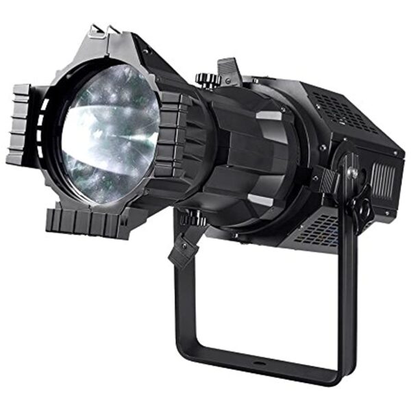Monoprice COB LED elipsoidal - blanco, lente intercambiable, enfoque manual - Serie Stage Right