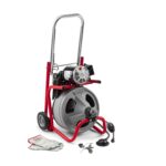 Ridgid 52363 Modelo K-400 Kit de Máquina de Tambor de Limpieza de Drenaje de 120 Voltios con Cable C-32IW de 3/8" x 75'
