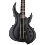 ESP LTD TA-204 FRX Signature Series Tom Araya - Bajo, negro satinado